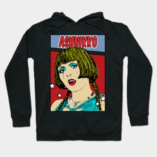 Ashnikko Pop Art Comic Style Hoodie